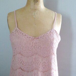 Lace Pink Dress - NWOT
